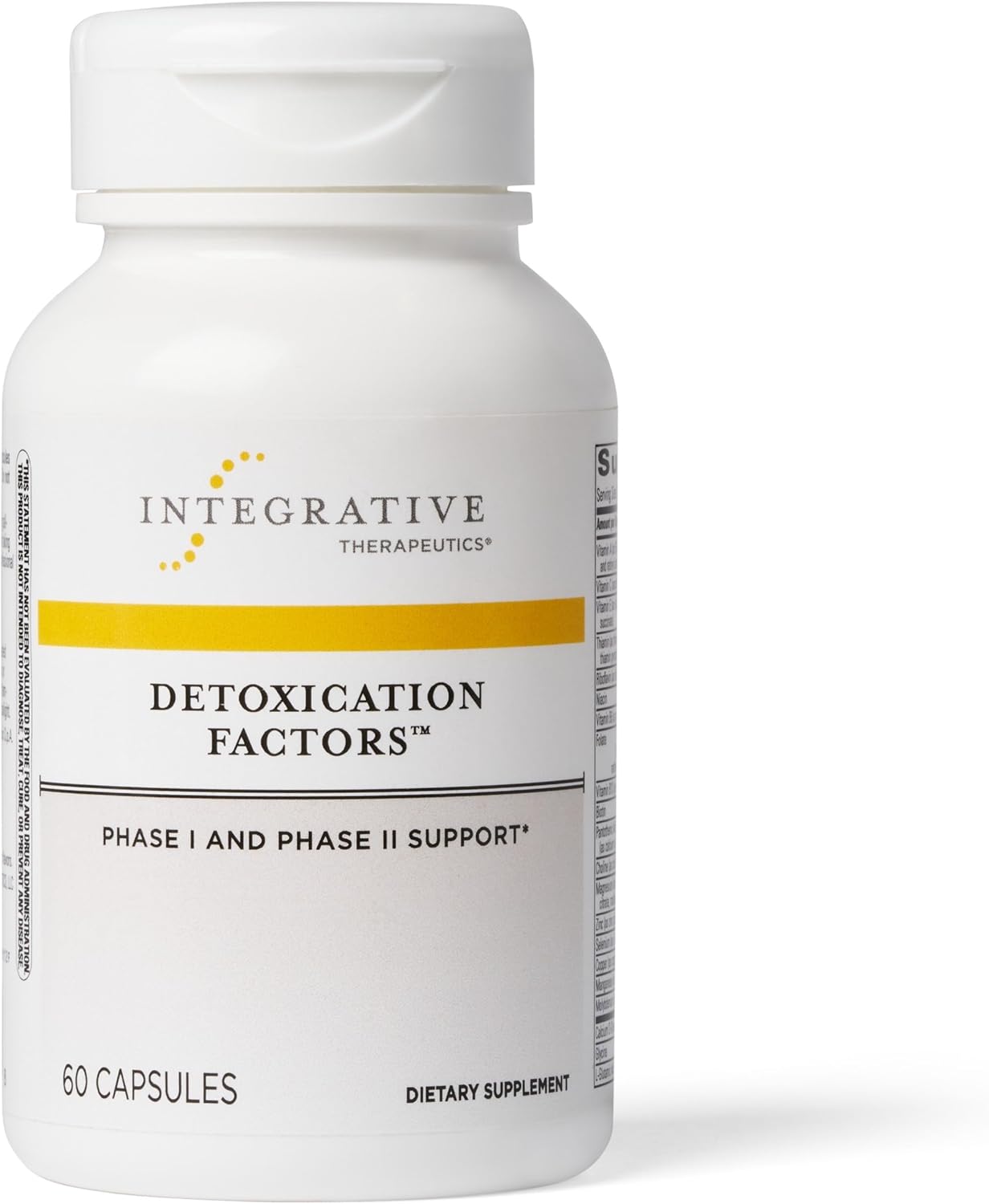 Integrative Therapeutics Detoxication Factors - 60 Capsules for Phase I and II Detox Support