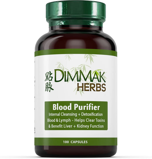 Internal Cleansing & Detoxification Herbal Supplement for Liver & Kidney Support - 100 Capsules