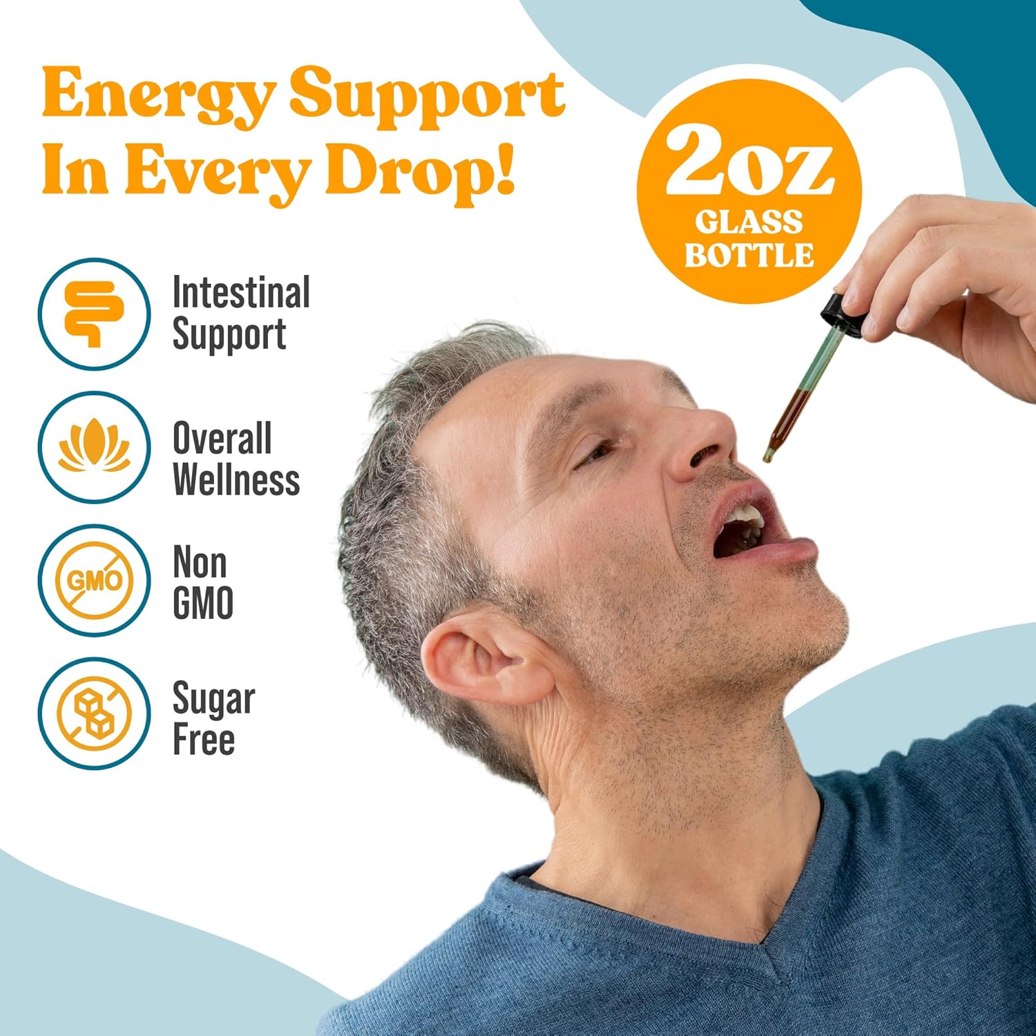 IntestiClear by Rejuvica Health - Liquid Intestinal Support Supplement with Wormwood, Cloves, Black Walnut, Garlic - Advanced Formula for Better Absorption