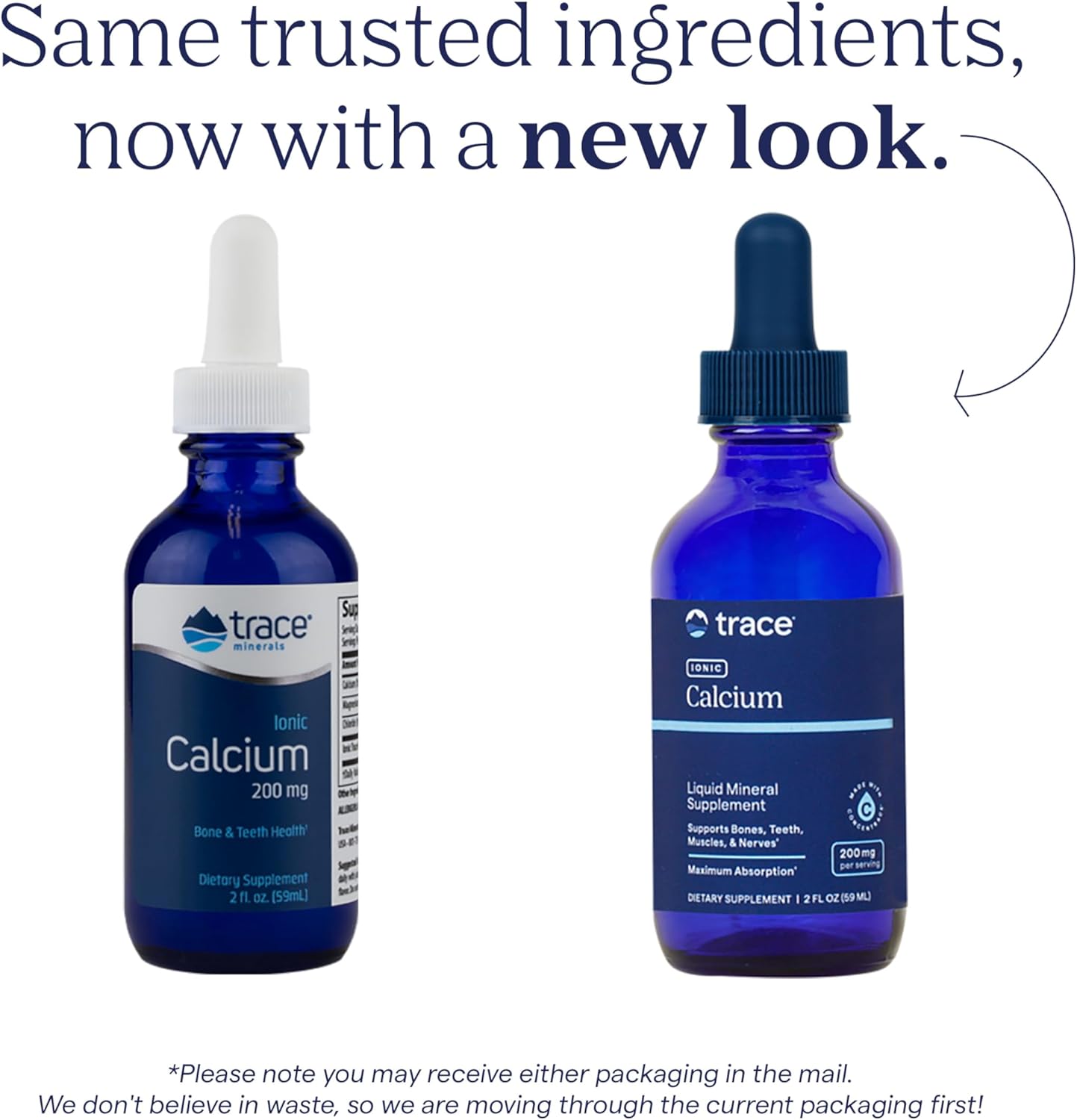 Ionic Calcium Supplement for Bone & Nerve Health - Support Mineral Absorption - 2 fl oz