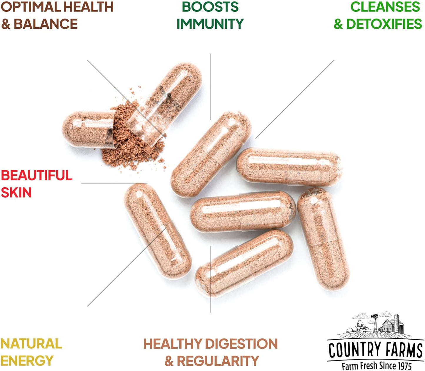 Irish Sea Moss Capsules for Healthy Skin, Immune Support, and Natural Energy - 90 Capsules with Burdock Root and Bladderwrack