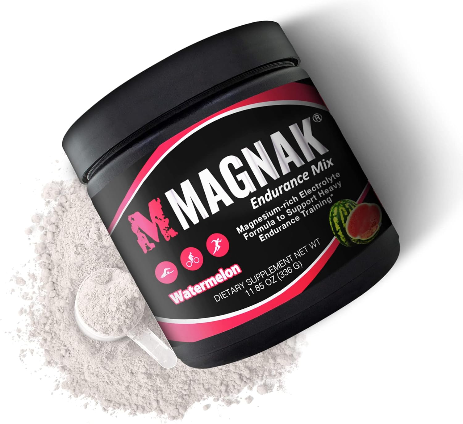 Iron Cowboy MagNaK Speed Sauce Electrolyte Powder Mix - Recovery & Energy Drink for Workouts, Sports & Training, Gluten Free Watermelon Flavor 11.4 oz