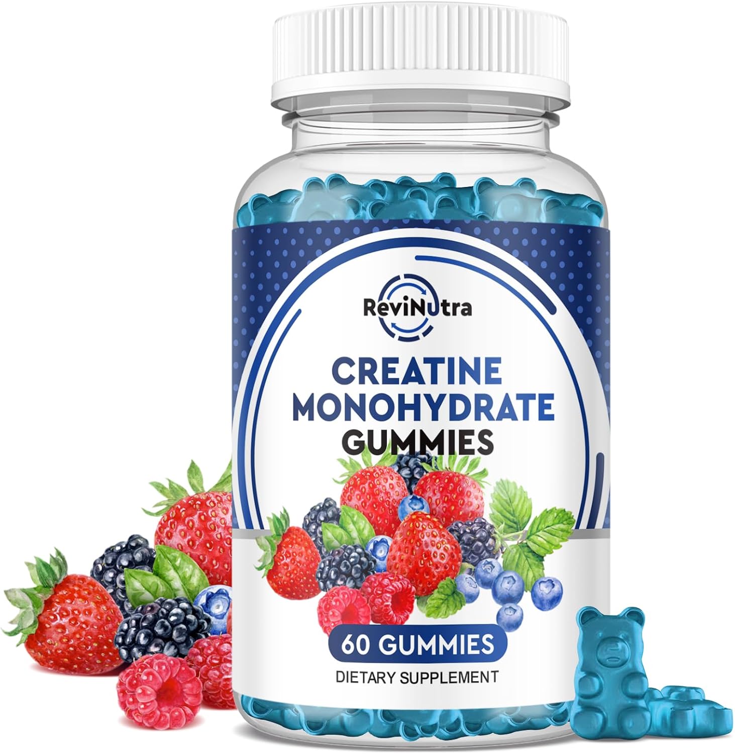 Iron & Creatine Gummy Bundle for Adults & Kids - ReviNutra Supplement