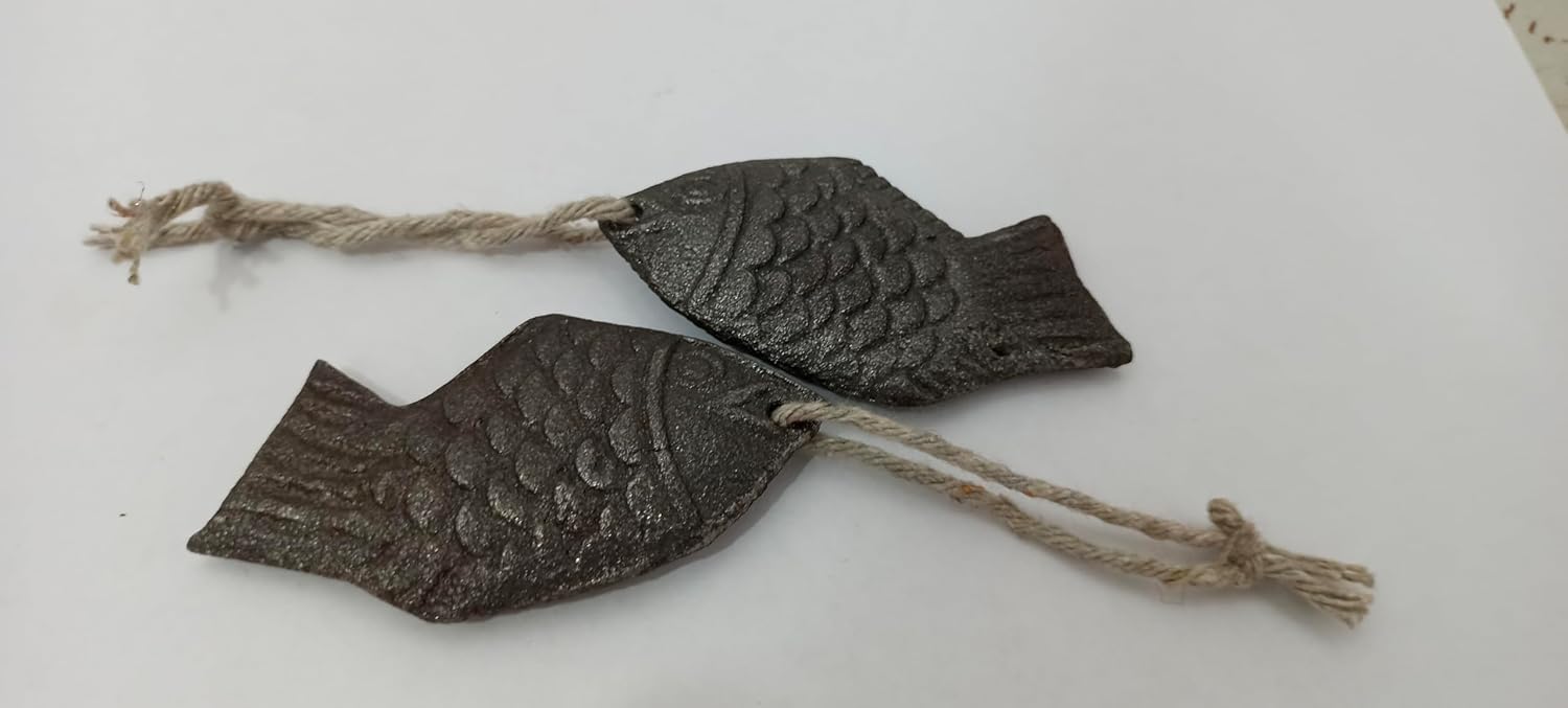 Iron Fish 2 Pack - Natural Source of Iron for Iron Deficiency - Safe Cooking Tool to Add Iron to Food and Water - Reduce Iron Deficiency - Iron Supplement for Pregnant Women & Vegans