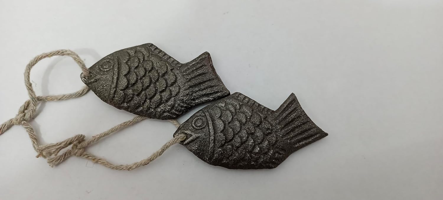 Iron Fish 2 Pack - Natural Source of Iron for Iron Deficiency - Safe Cooking Tool to Add Iron to Food and Water - Reduce Iron Deficiency - Iron Supplement for Pregnant Women & Vegans