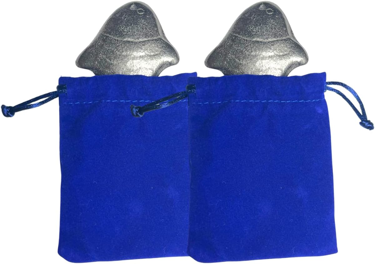 Iron Fish Cooking Tools Set - 2 Pack Iron Fish for Iron Deficiency, Includes Gift Bag - Reduce Risks of Iron Deficiency