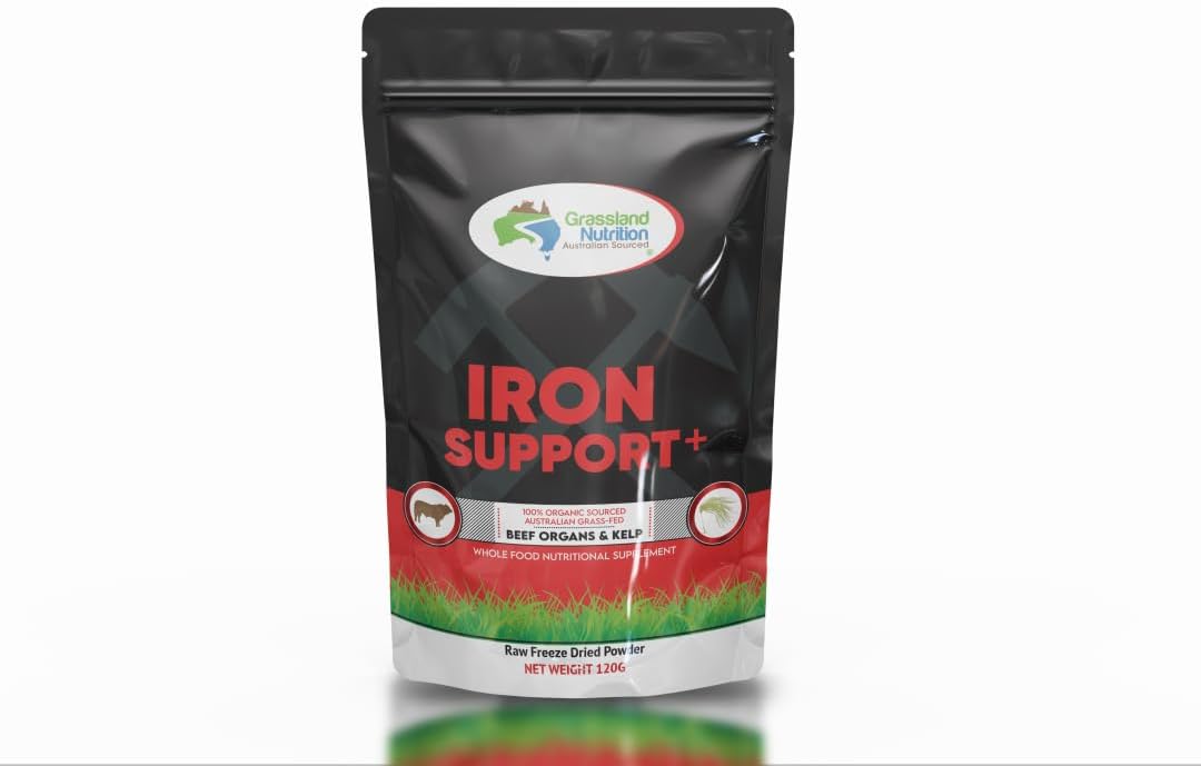 Iron Support+ Powder: Nutritional Supplement for Iron Health (120g)
