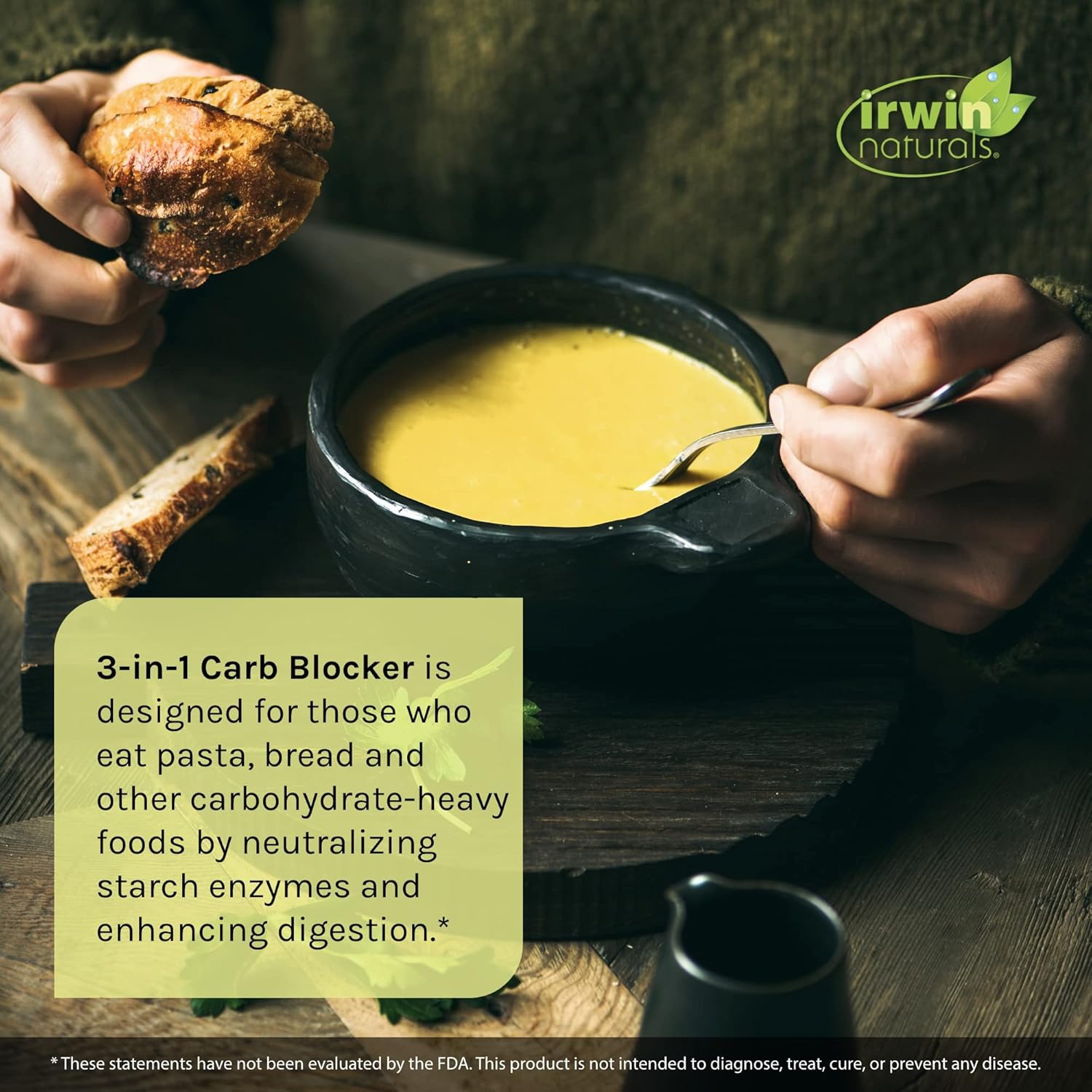 Irwin Naturals 3-in-1 Carb Blocker - Maximum Strength Formula - 84 Count Bottle