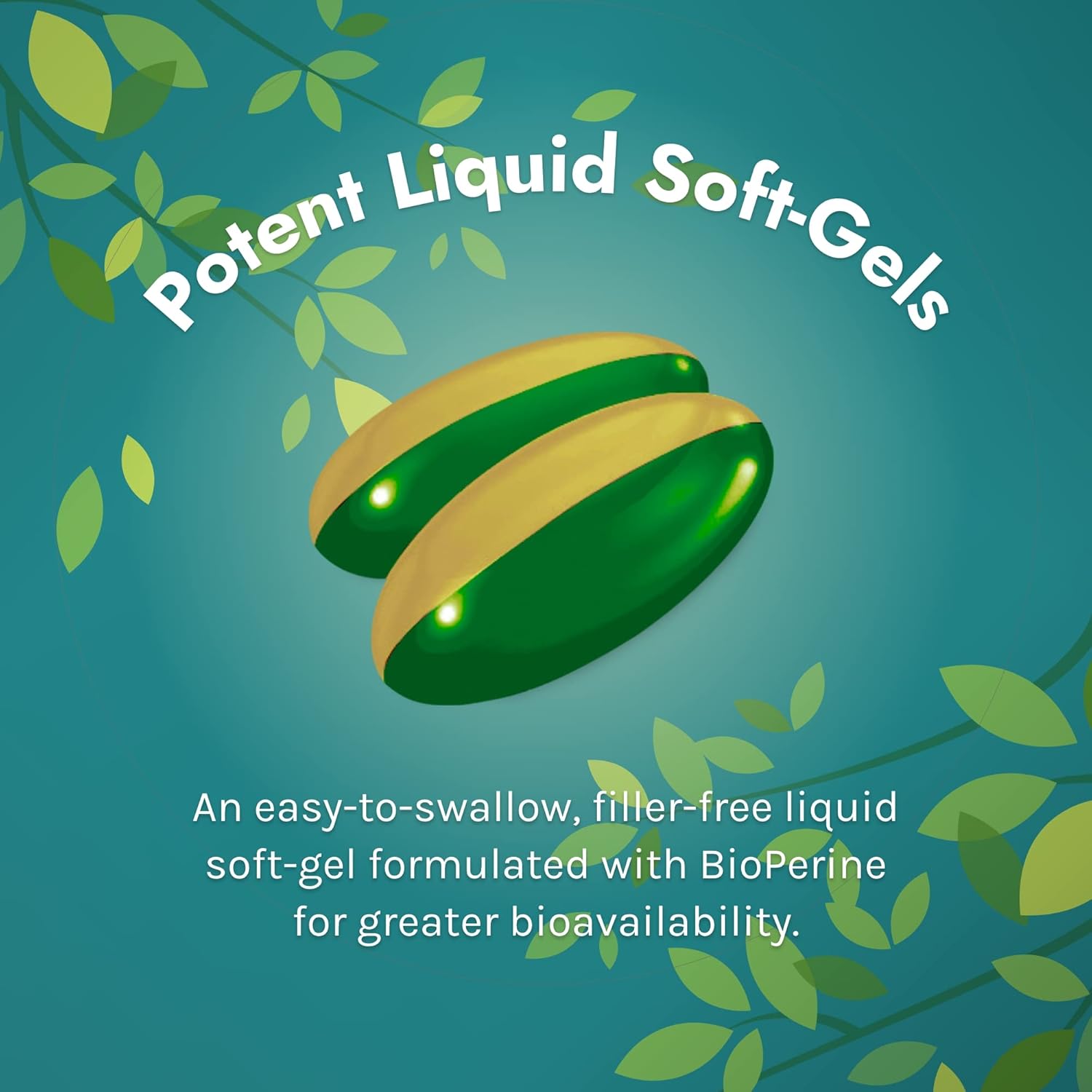 Irwin Naturals Biotin-6000-60 Liquid Soft-Gels, Pack of 2 - Hair & Nail Strength with Avocado & Coconut Oil - 60 Servings