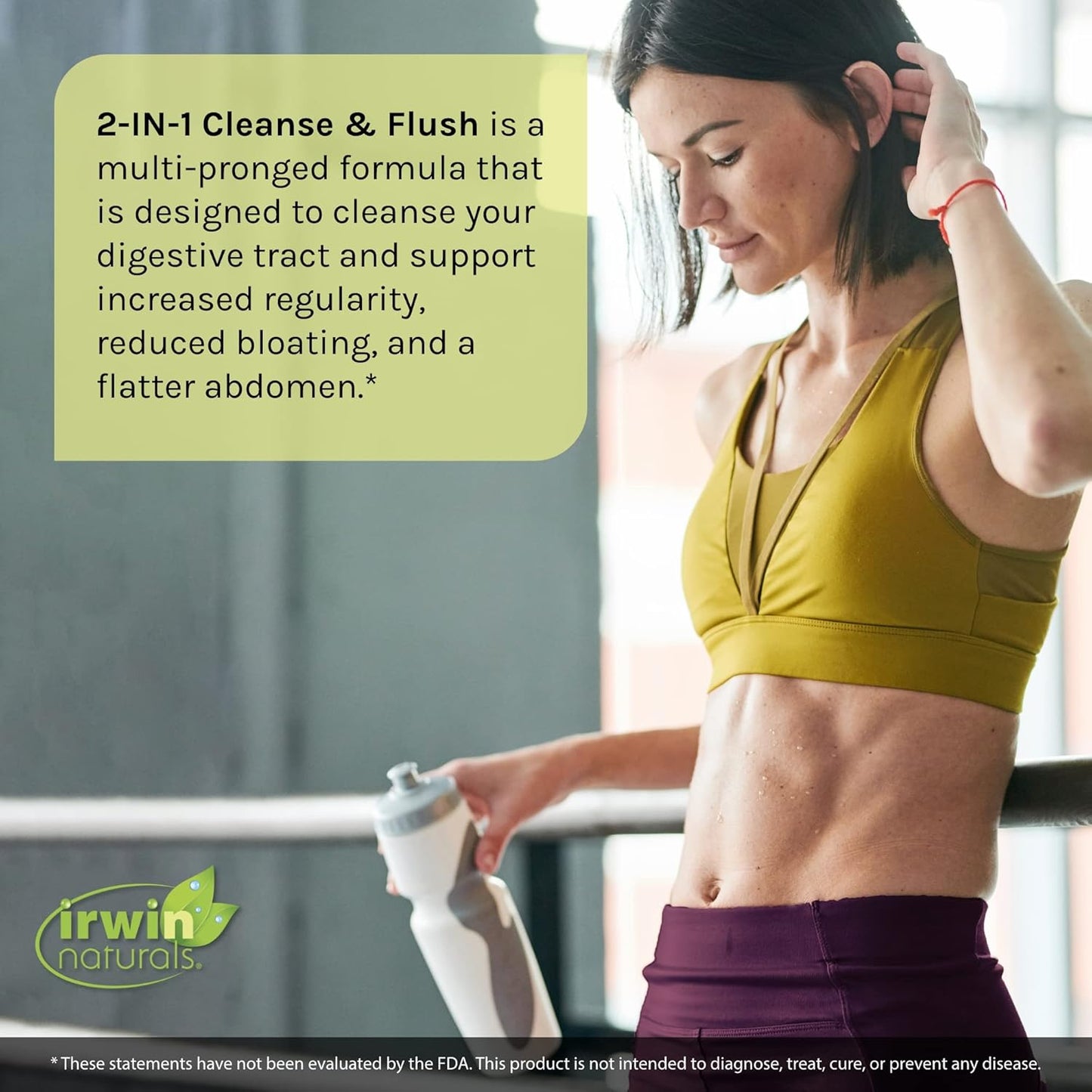Irwin Naturals Cleanse & Flush Weight Loss Support - 60 Liquid Soft-Gels - Reduces Bloating - 30 Servings