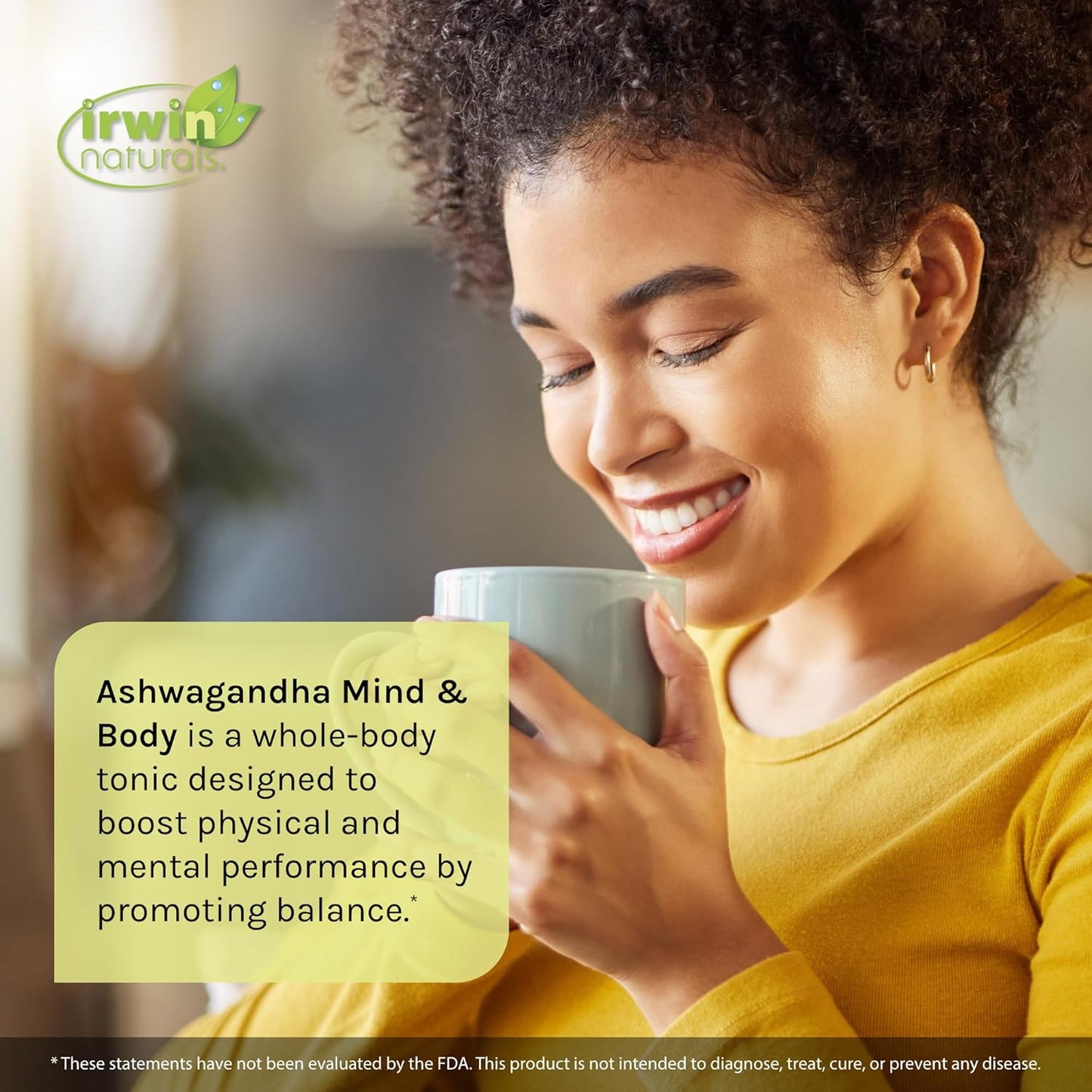 Irwin Naturals Liquid Ashwagandha Boosts Mind & Body Performance - 10 Quick-Delivery Liquid Tubes - Berry-Citrus Flavored Drink Mix - Daily Support