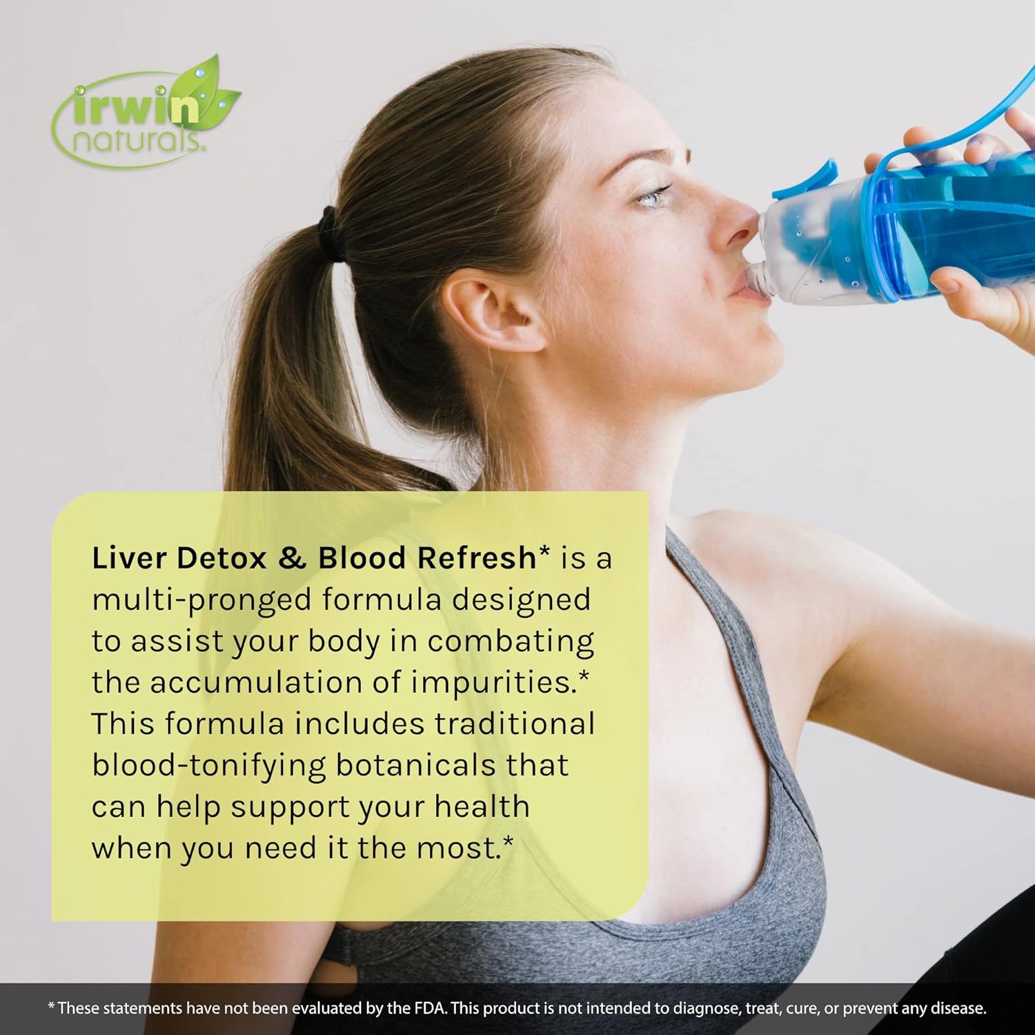Irwin Naturals Liver Detox & Blood Refresh Liquid Soft-Gels - Pack of 2 for Liver & Antioxidant Support - 60 Servings