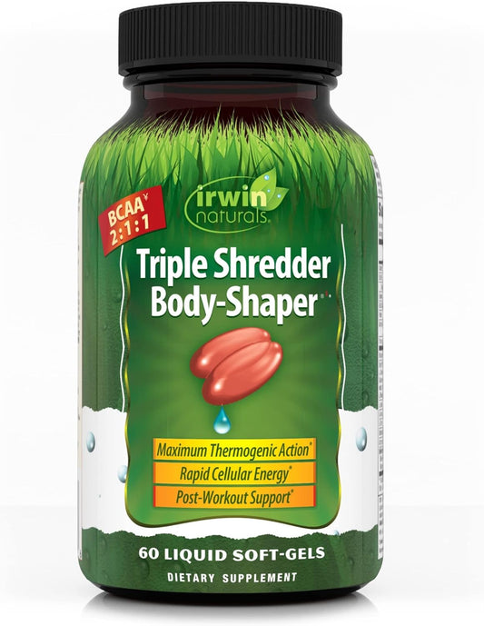 Irwin Naturals Triple Shredder Body-Shaper Supplement - Natural Slimming Formula Support