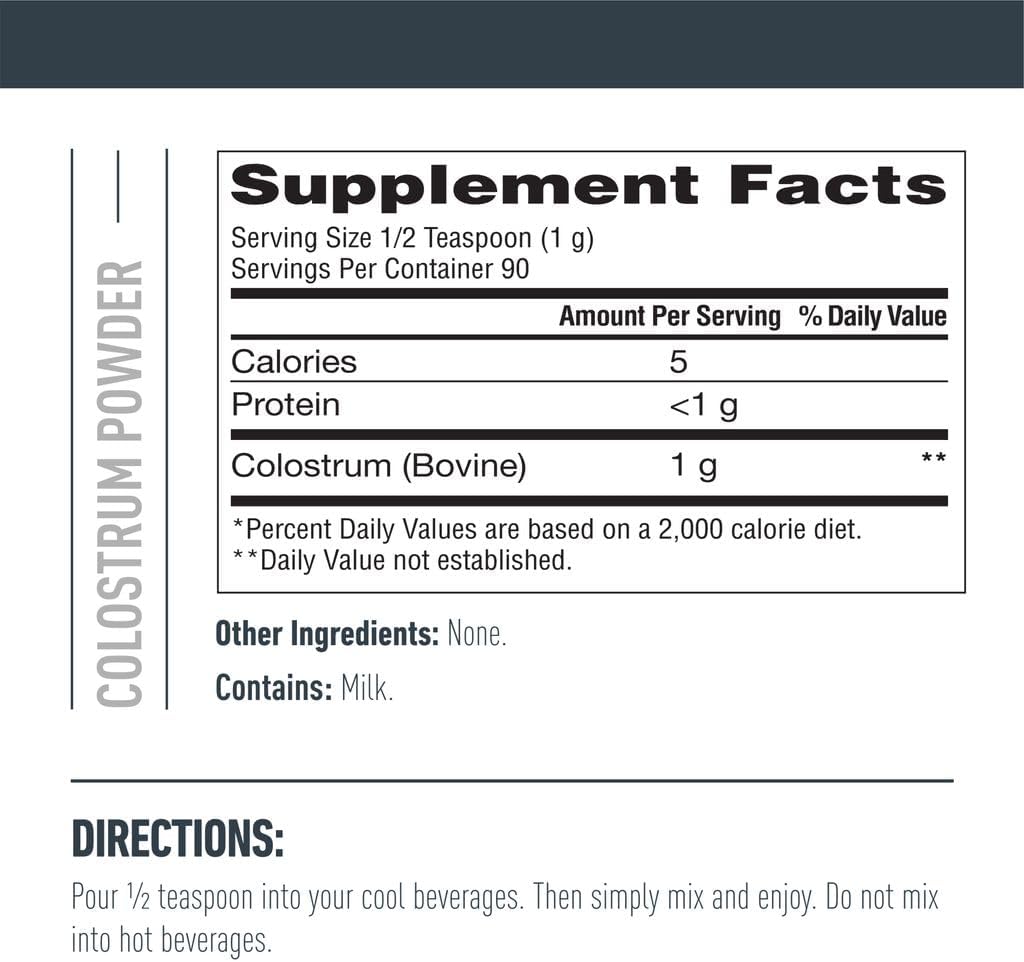 Isopure Bundle: Bovine Colostrum & Collagen Peptides Powder with Vitamin C & Biotin - 90 Servings & 14 Servings, Unflavored