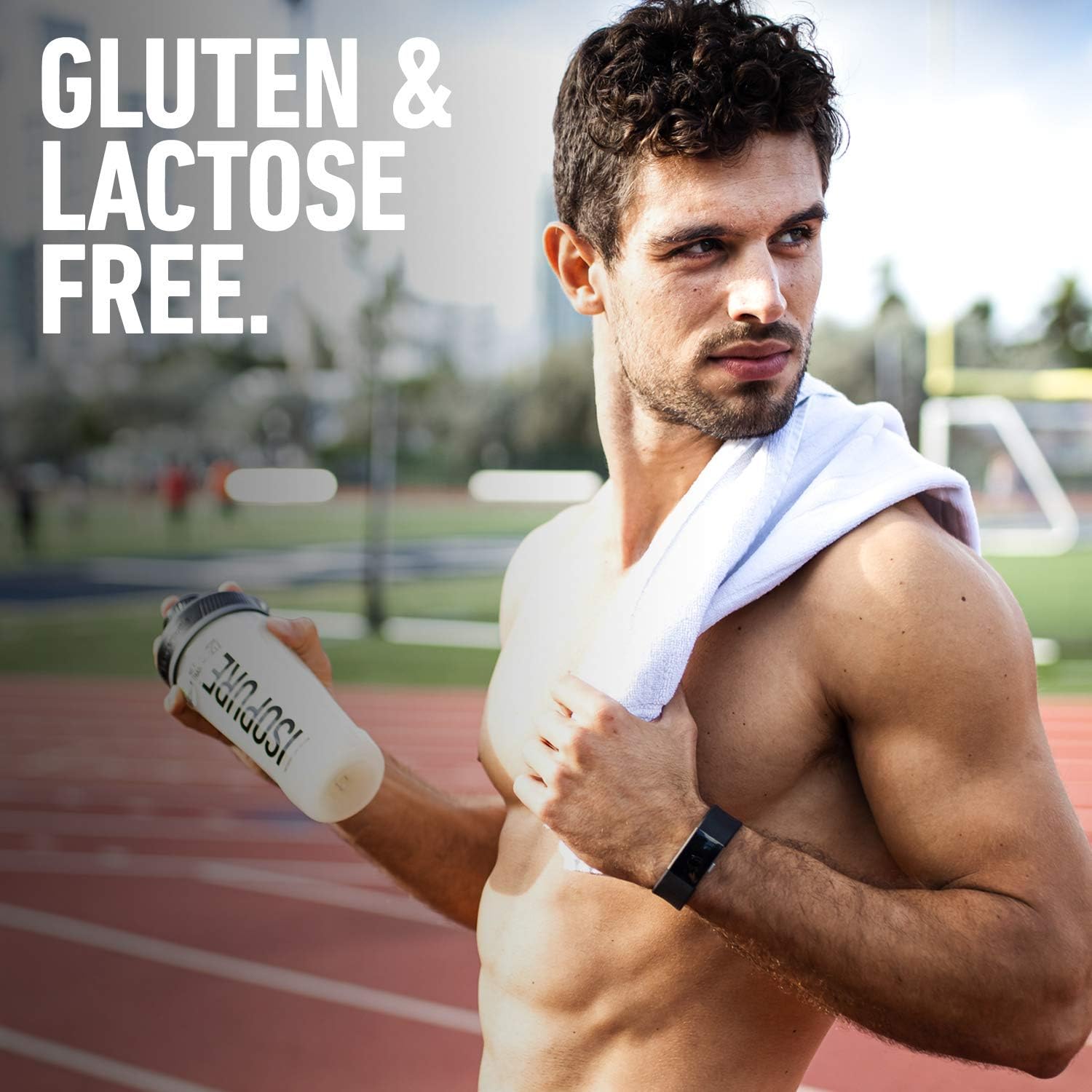 Isopure Low Carb Vanilla Whey Isolate Protein Powder - Lactose & Gluten Free, 25g Protein Per Serving, 3 Lbs