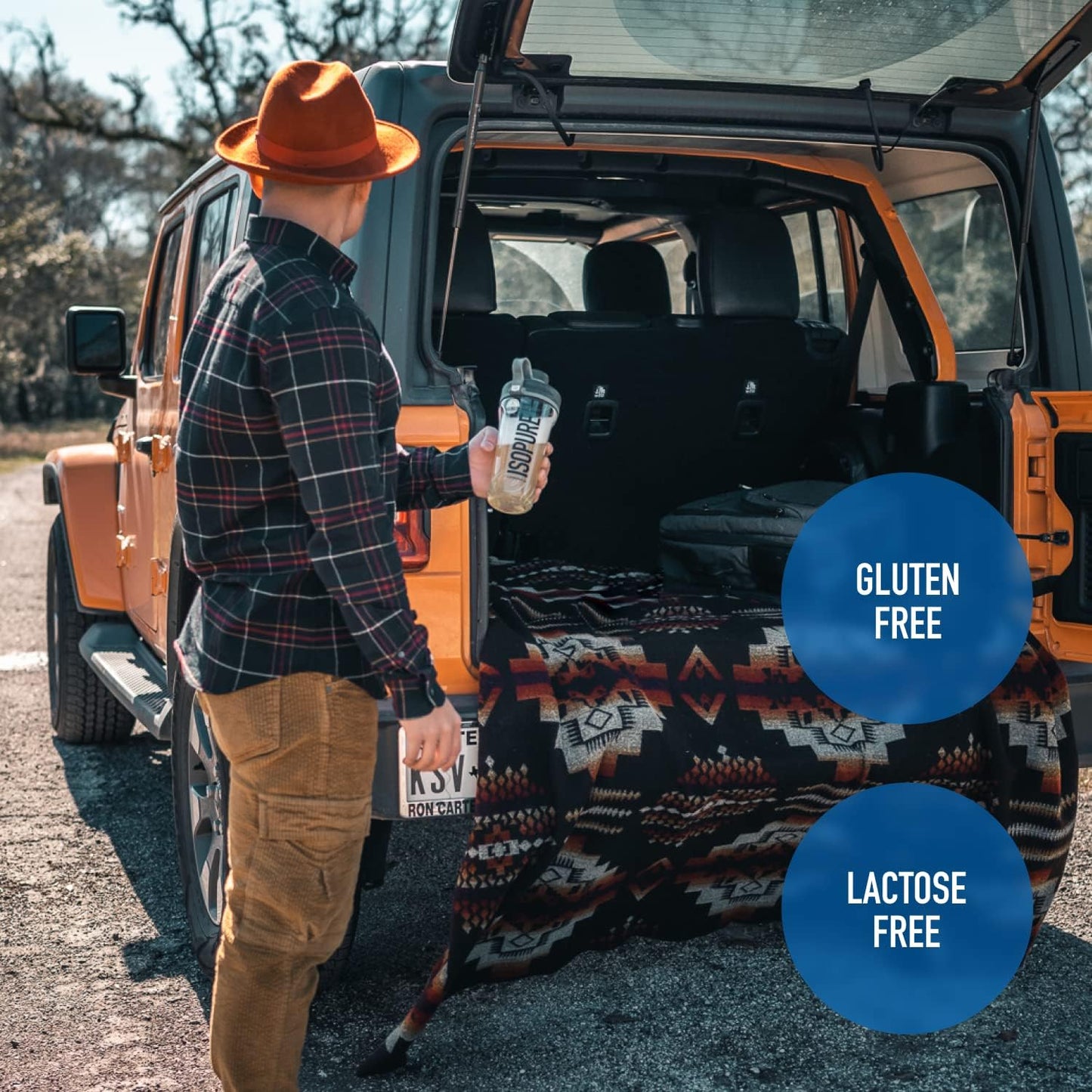 Isopure Zero Carb Whey Isolate Protein Powder - Creamy Vanilla, 25g Protein, Lactose & Gluten Free, 3 lbs, 44 Servings