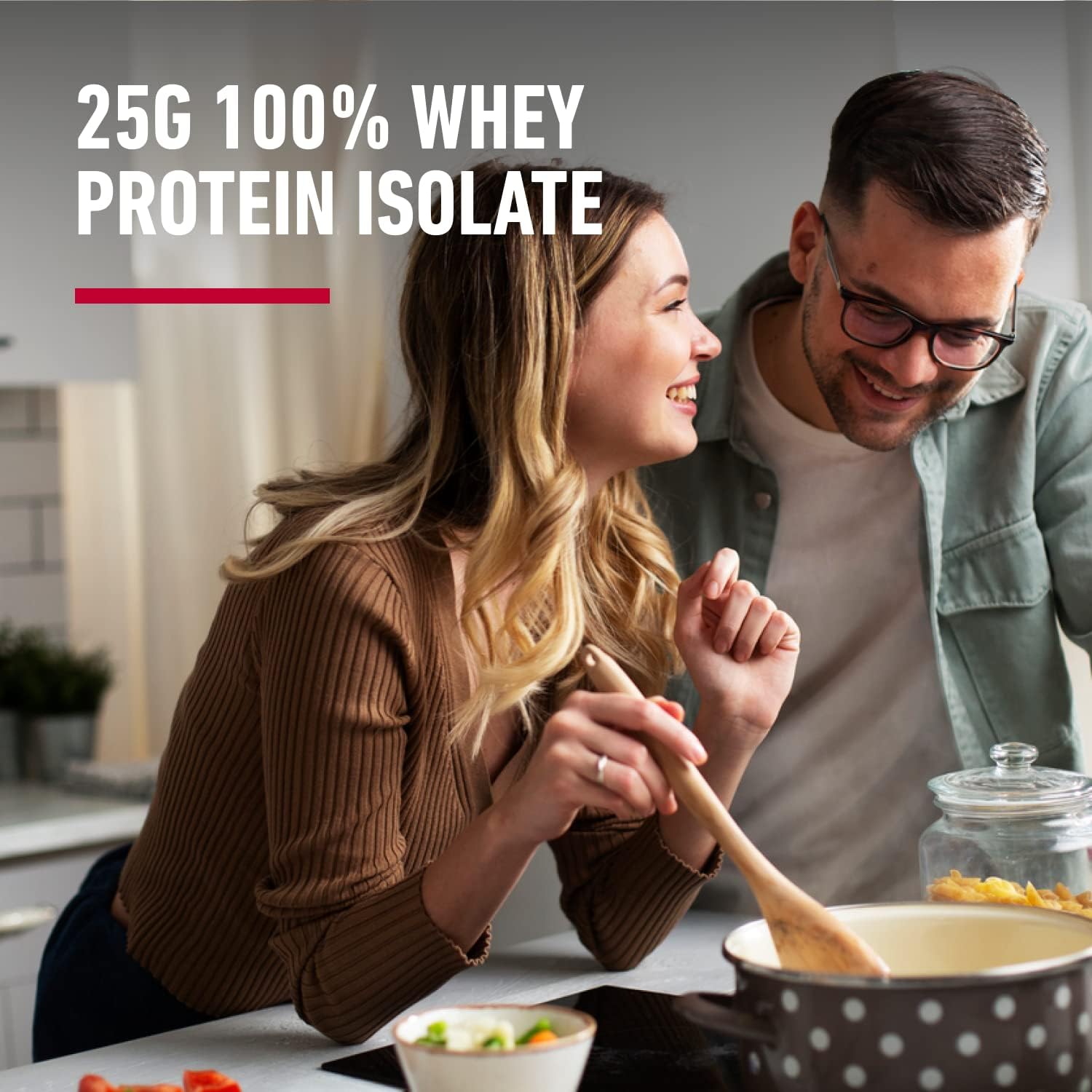 Isopure Zero Carb Whey Isolate Protein Powder - Strawberries & Cream Flavor - 25g Protein Per Serving - Lactose & Gluten Free - 1 Lb Size - 15 Servings