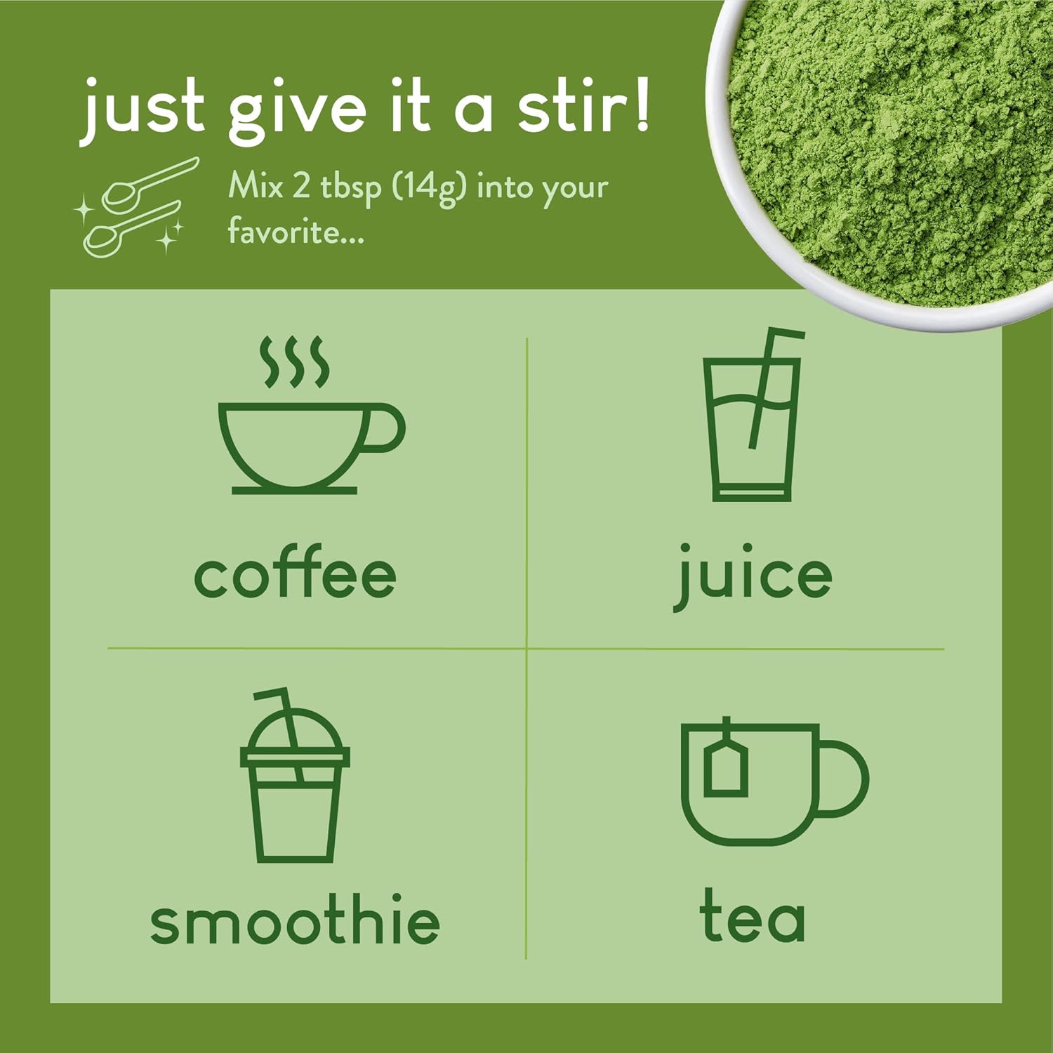 Japanese Matcha Green Tea Collagen Peptides Powder for Gut Health, Joint Support, Energy Boost, Hair Skin & Nails - Gluten Free, Keto, Paleo - Non GMO (8oz)