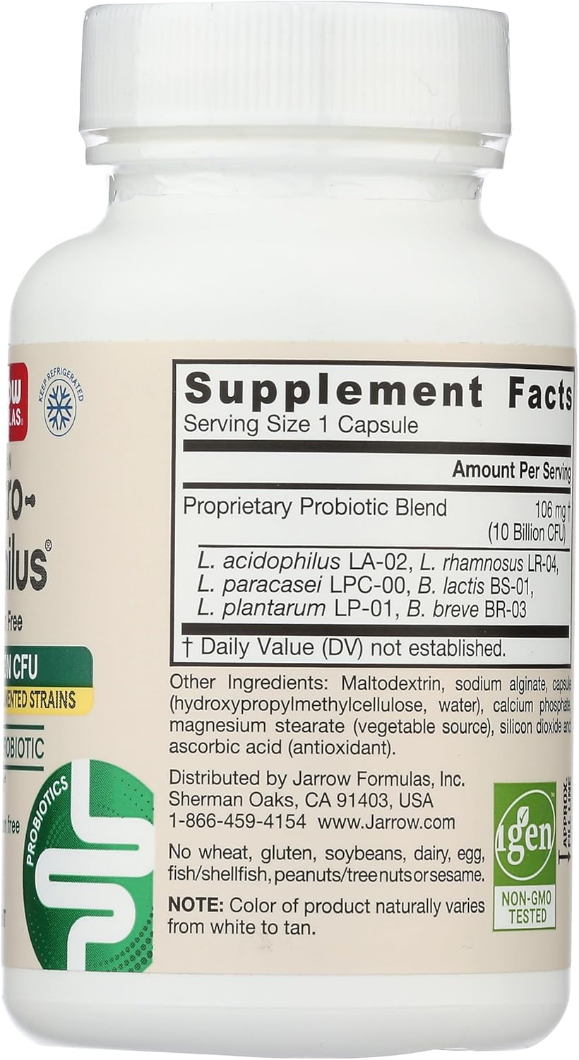 Jarrow Formulas Allergen-Free Junior Probiotics, 60 Count