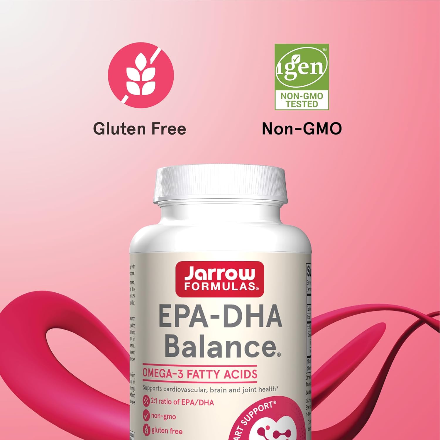 Jarrow Formulas EPA-DHA Balance 1,200 mg Omega-3 Softgels - Cardiovascular Support - 240 Count