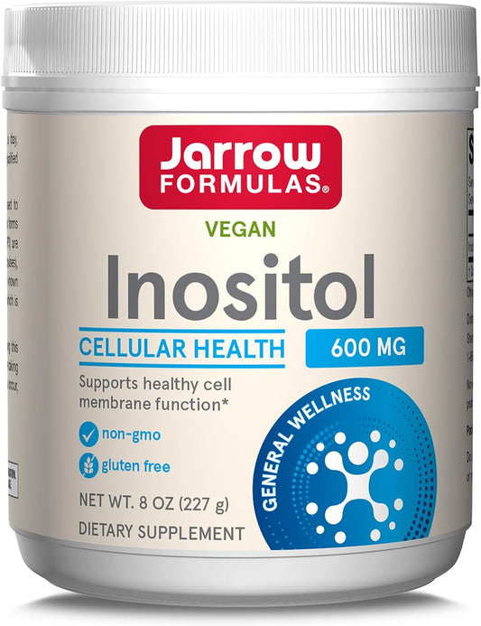 Jarrow Formulas Inositol 600 mg Powder - Cellular Health Support Supplement - 378 Day Supply