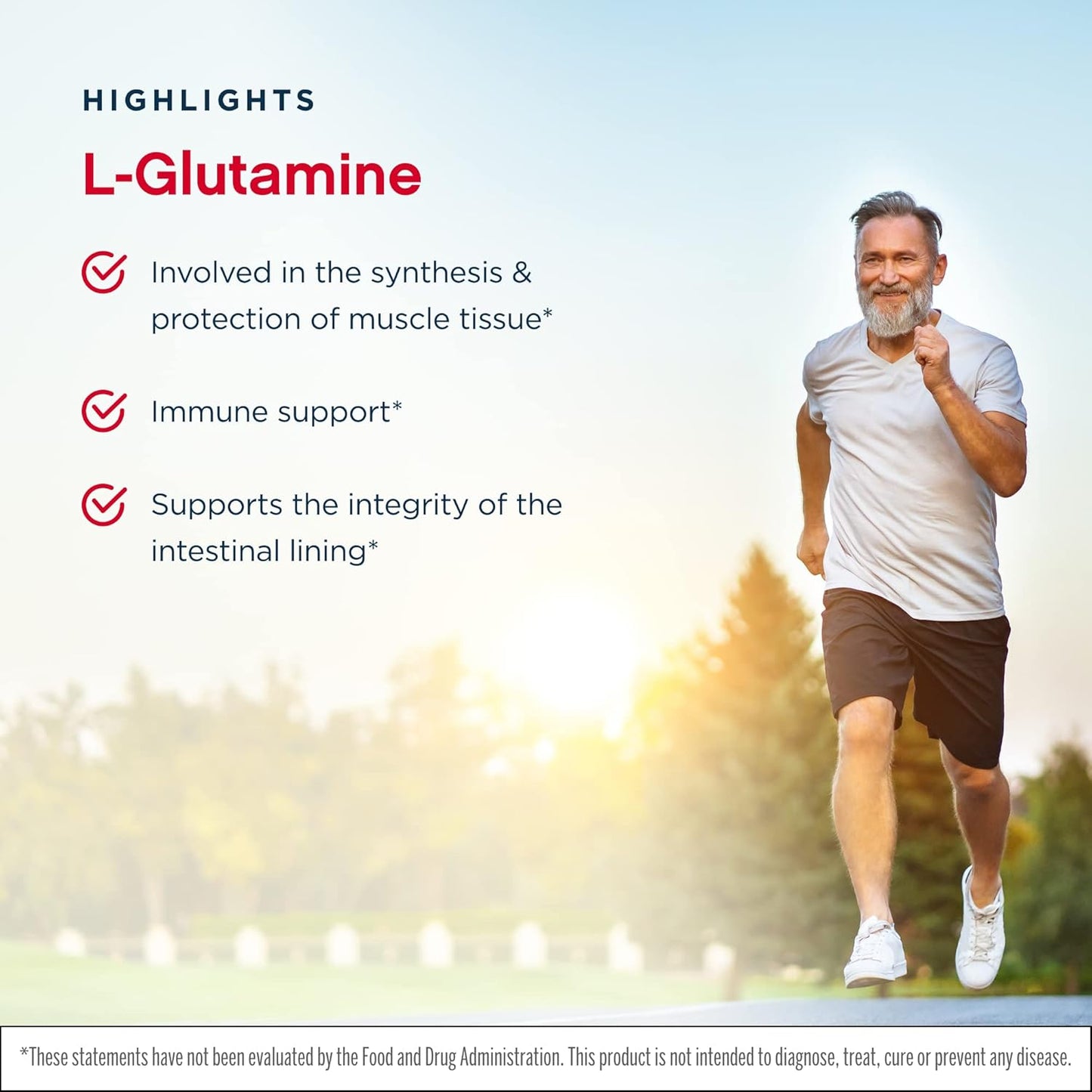 Jarrow Formulas L-Glutamine 1000 mg Tablets - Pack of 2, 200 Total Servings - Supports Muscle & Immune Function
