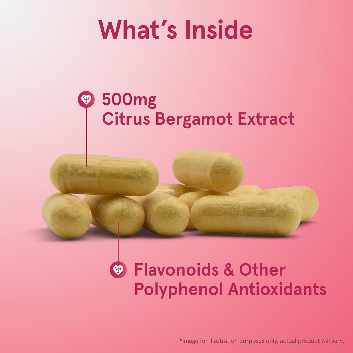 Jarrow Formulas Red Yeast Rice and Co-Q10 Capsules for Heart Health - 1200mg & 100mg - 120 Veggie Caps - Vegan with Citrus Bergamot 500mg - 60 Servings