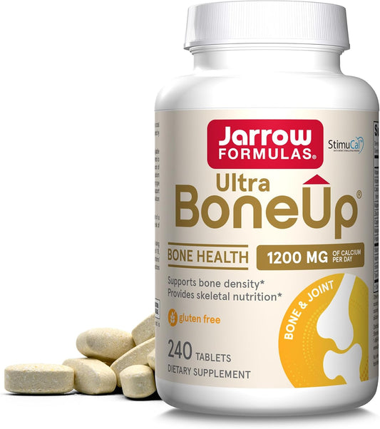 Jarrow Formulas® Ultra BoneUp® with MK-7 and Silicon for Bone Support - 240 Tablets