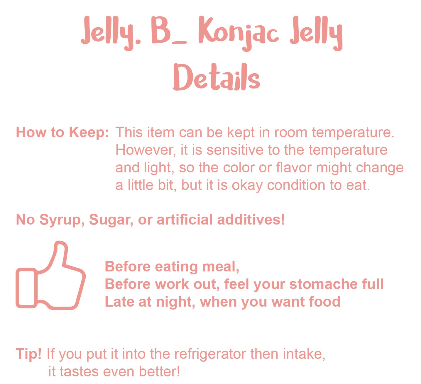 Jayone JELLY B Drinkable Konjac Jelly (10 Packs, 150ml) - Natural Weight Loss Supplement, Zero Sugar, Low Calorie, Only 6 kcal Each, Apple Flavor