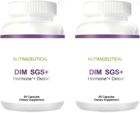 Jefuzh DIM SGS+ Dietary Supplement Combo Pack - 2 Bottles