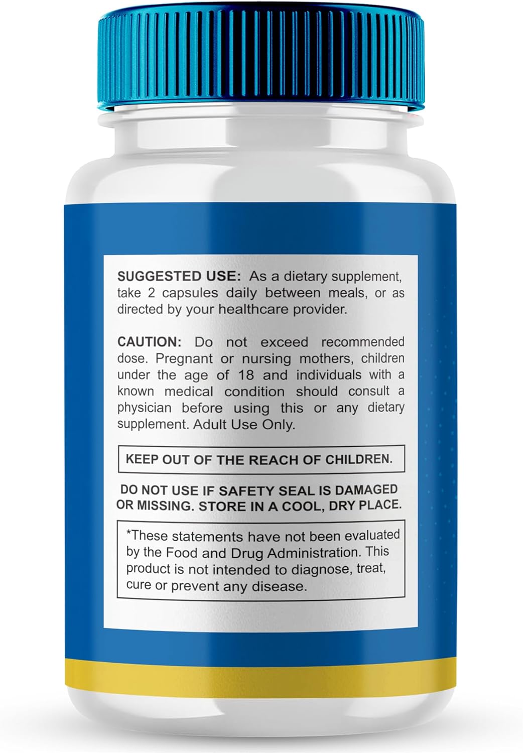 Jertaris Prostate Health Supplement Capsules - Extra Strength All Natural Formula (5 Pack)