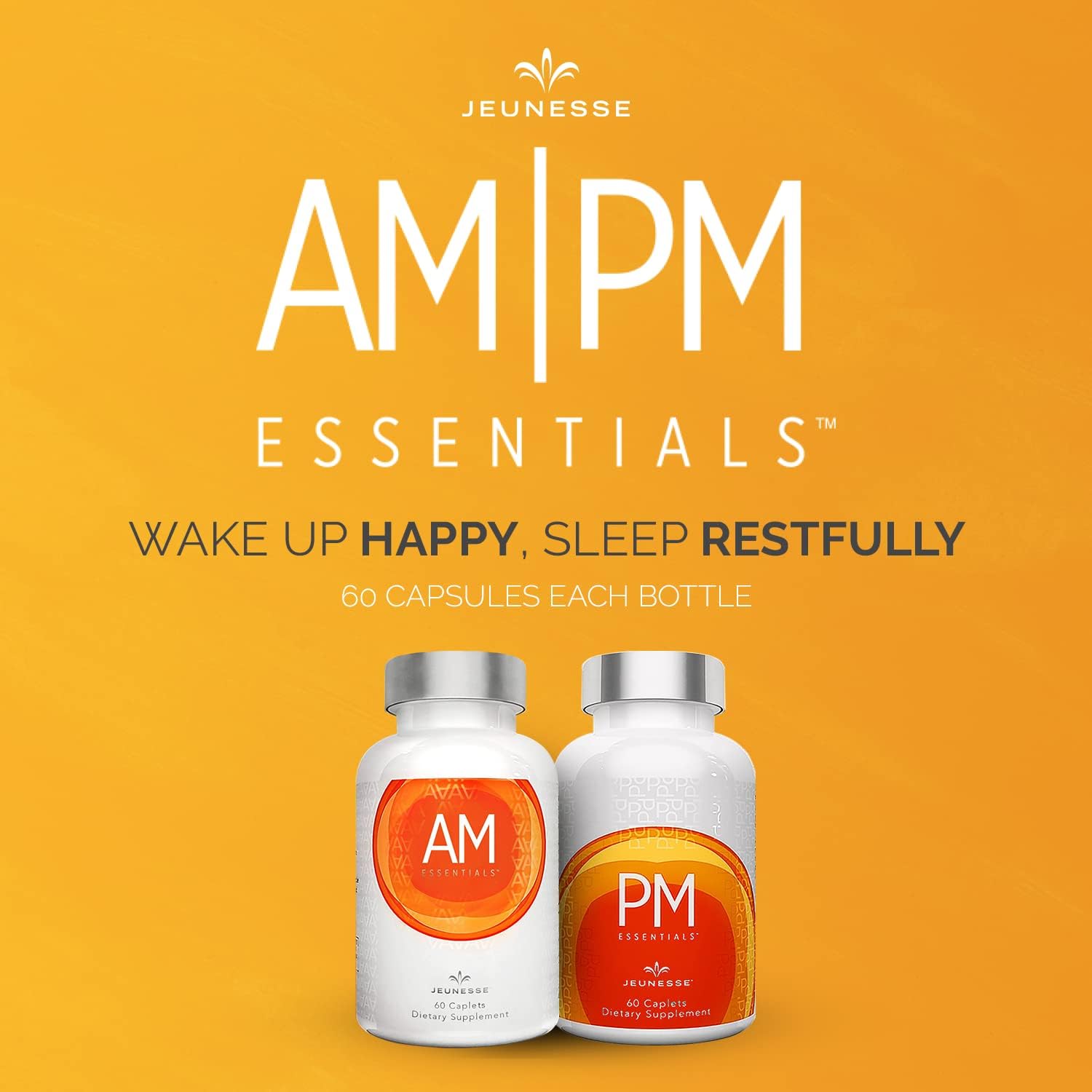 Jeunesse Global AM/PM Essentials: Anti-Aging Supplements for Day and Night Support