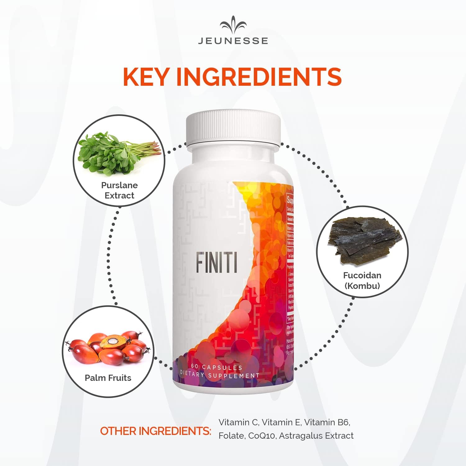 Jeunesse Global Finiti Anti-Aging Supplement for DNA Protection and Telomere Repair
