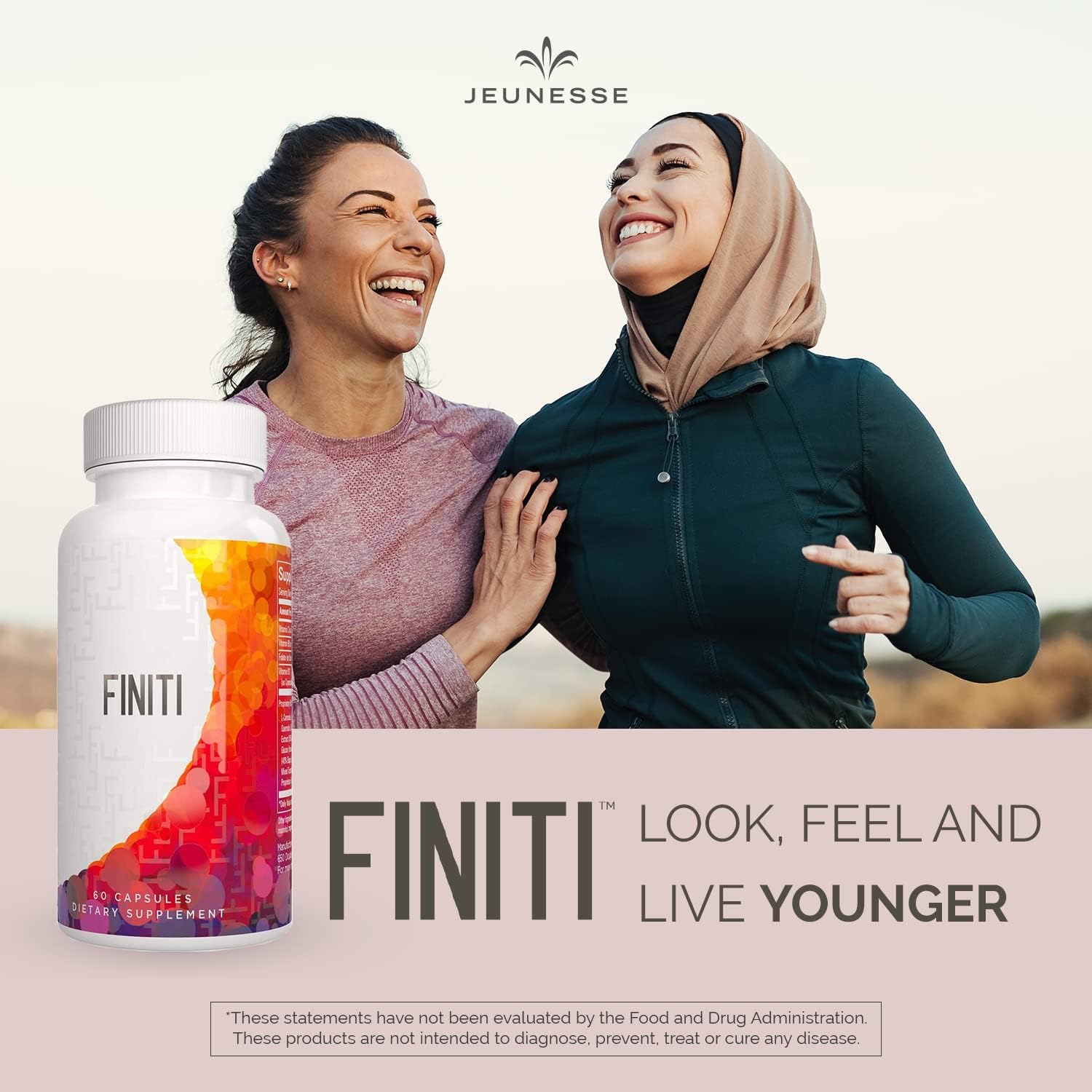 Jeunesse Global Finiti Anti-Aging Supplement for DNA Protection and Telomere Repair