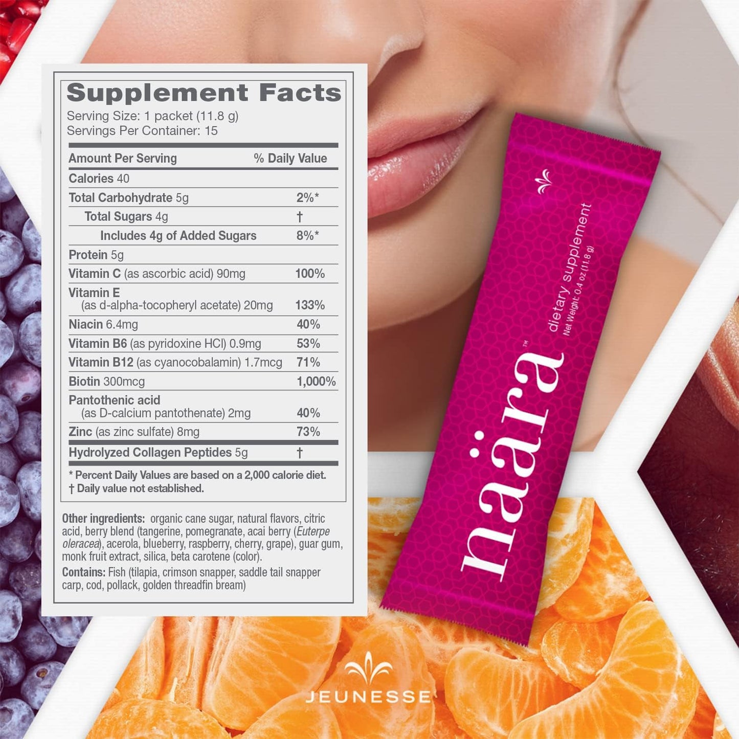 Jeunesse Global Naära Hydrolised Collagen Beauty Drink - Boost Your Skin's Radiance