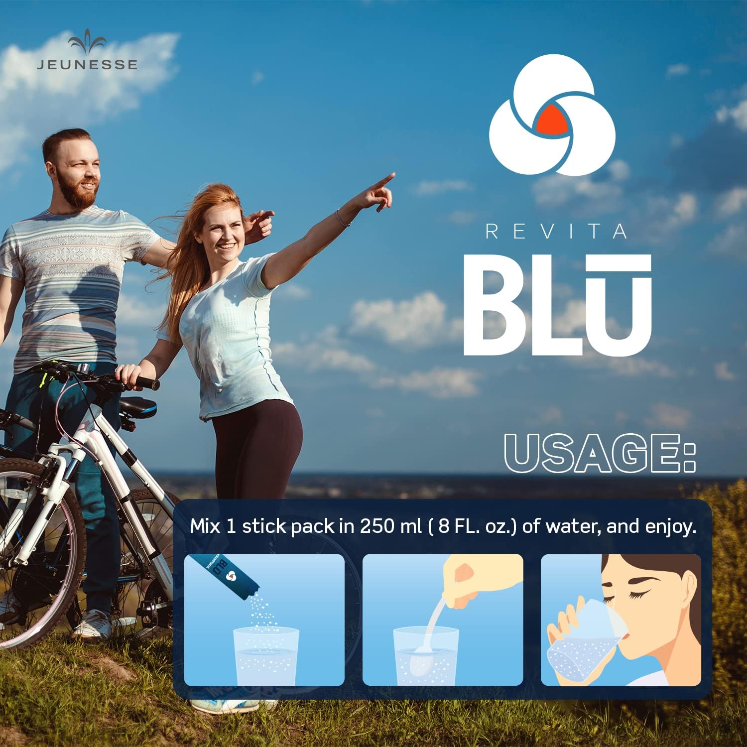 Jeunesse Global REVITABLŪ - Youthful Skin Renewal Supplement for Optimal Aging Support