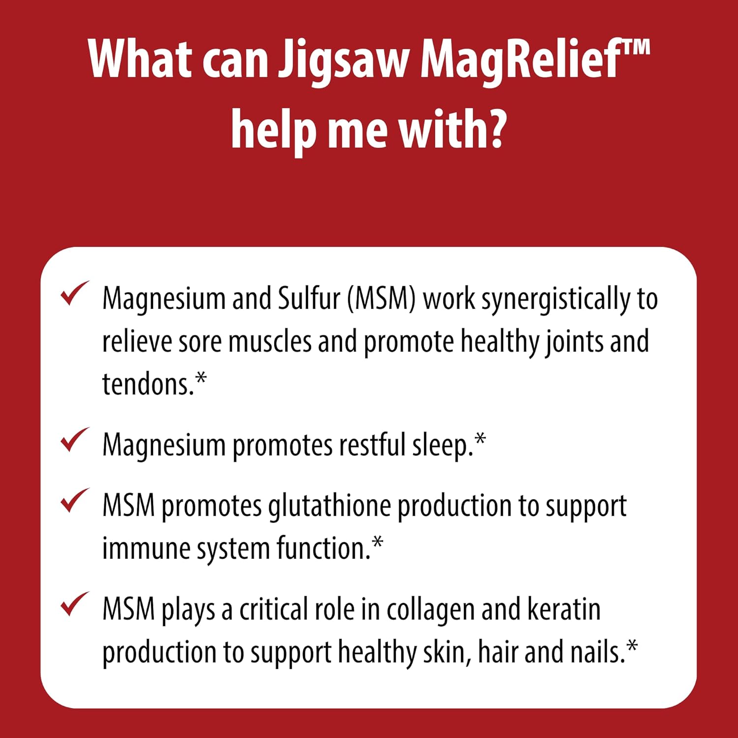 Jigsaw Health MagRelief Ultra Pure Magnesium Lotion 5 Ounces with Zechstein Magnesium Chloride and OptiMSM - Fragrance Free