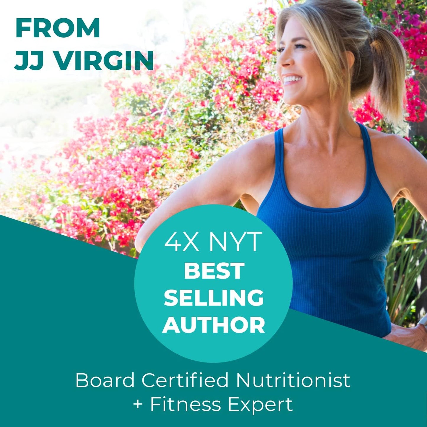 JJ Virgin Amino Power Powder: Essential Amino Acids with Alpha-Ketoglutarate for Workout & Energy - Fruit Punch Flavor, 30 Servings