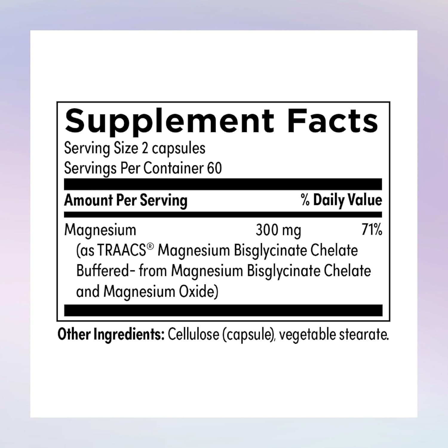 JJ Virgin's Magnesium Body Calm: Chelated Supplement for Energy, Calm, and Immune Support - 120 Capsules
