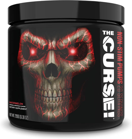 JNX Sports Non-Stimulant Pre-Workout Supplement for Enhanced Endurance and Power - Watermelon Flavor - 20 Servings