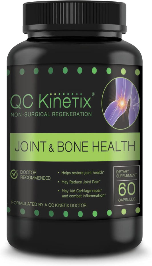 Joint and Bone Health Capsules by QC Kinetix - Natural Joint Support Supplement