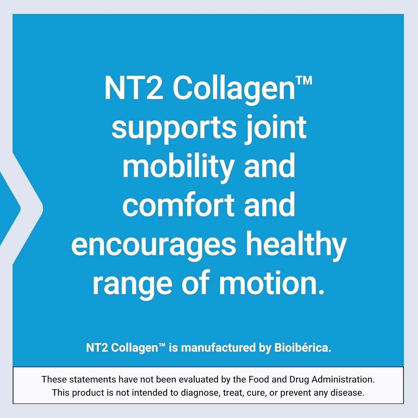 Joint Comfort & Mobility Supplement: Life Extension NT2 Collagen™, Gluten-Free, Non-GMO, 60 Small Capsules, 1 Daily