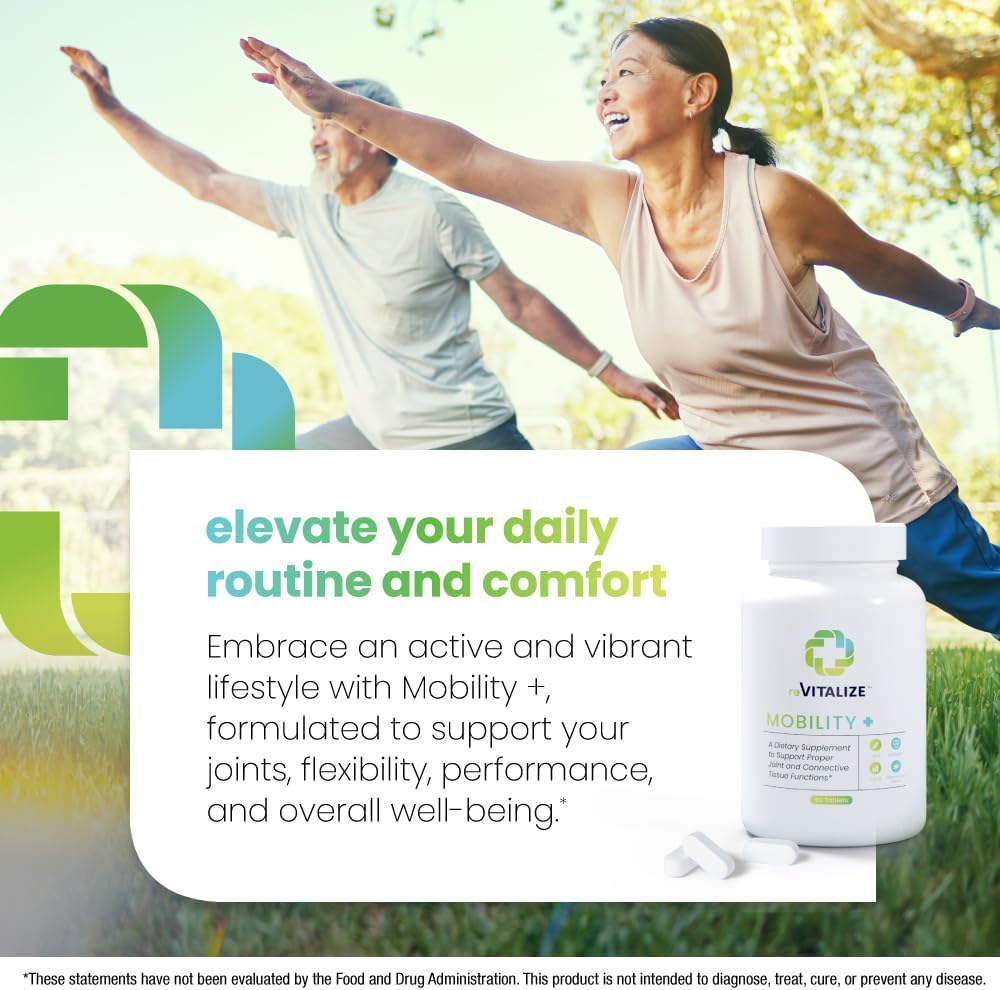 Joint & Connective Tissue Support Formula with Perna Canaliculus, Glucosamine, MSM, and DMG - 90 Tablets for Inflammation and Mobility