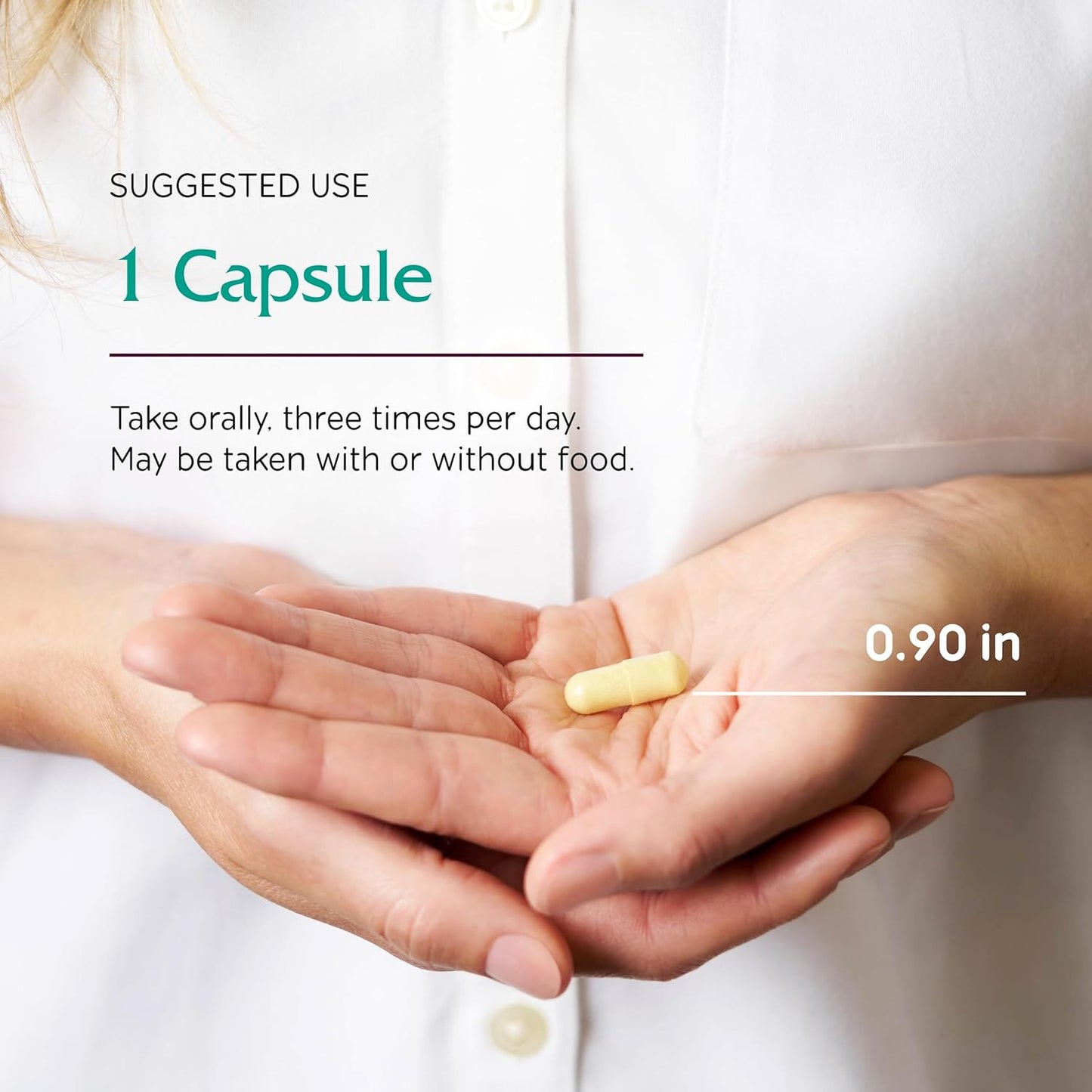 Joint Discomfort Support Supplement with Pine Bark & Curcumin - Vitanica NAC-Pea Extra for Pelvic Tissue - 90 Vegan Capsules
