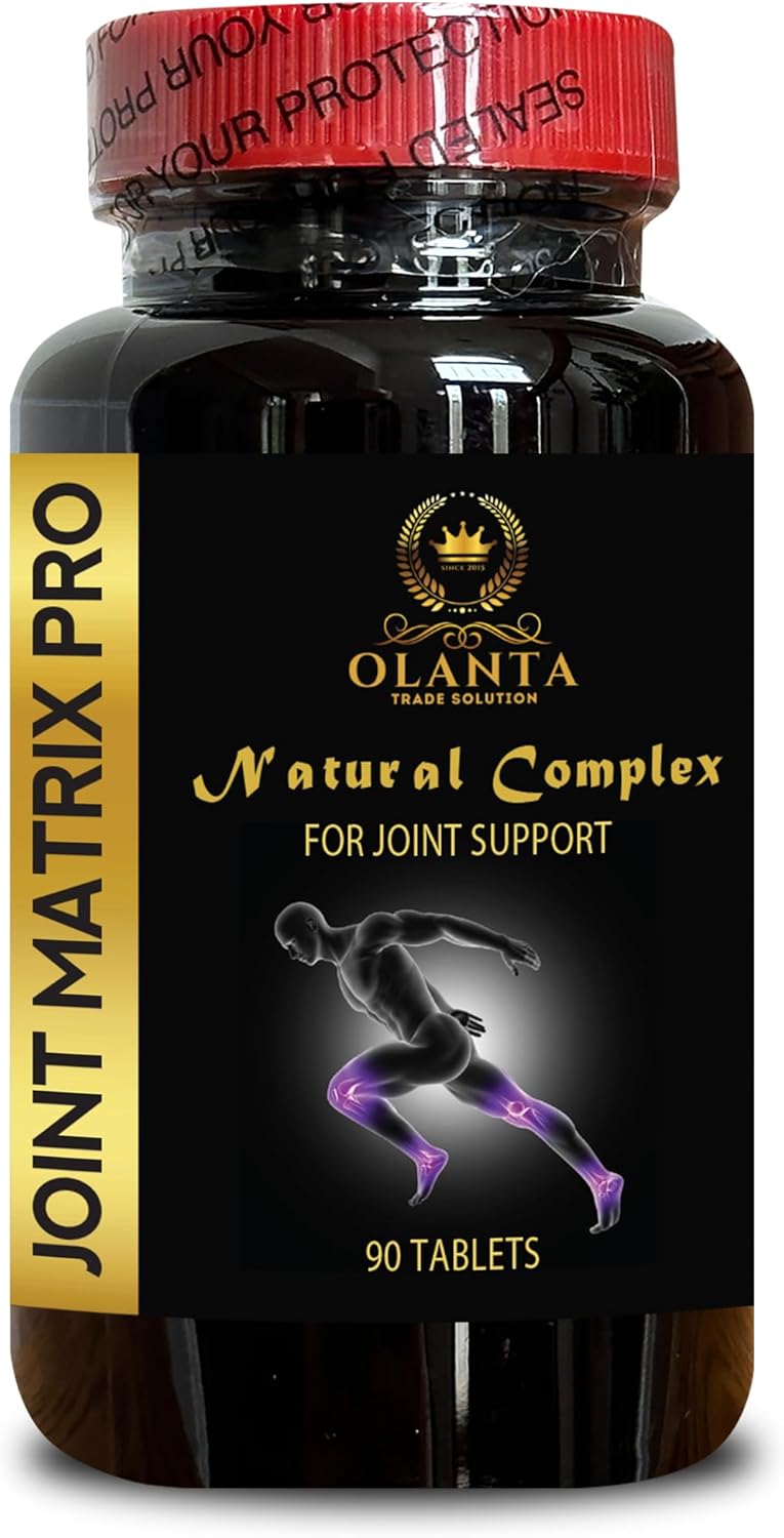 Joint Matrix PRO with MSM, Glucosamine & Chondroitin Sulfate - Advanced Joint Support Formula for Comfort & Flexibility - 1 Bottle