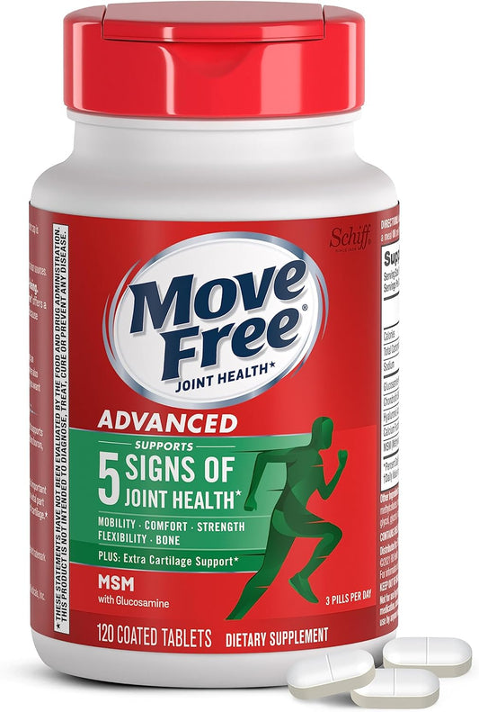 Joint Support Supplement for Mobility & Strength - 120 Tablets