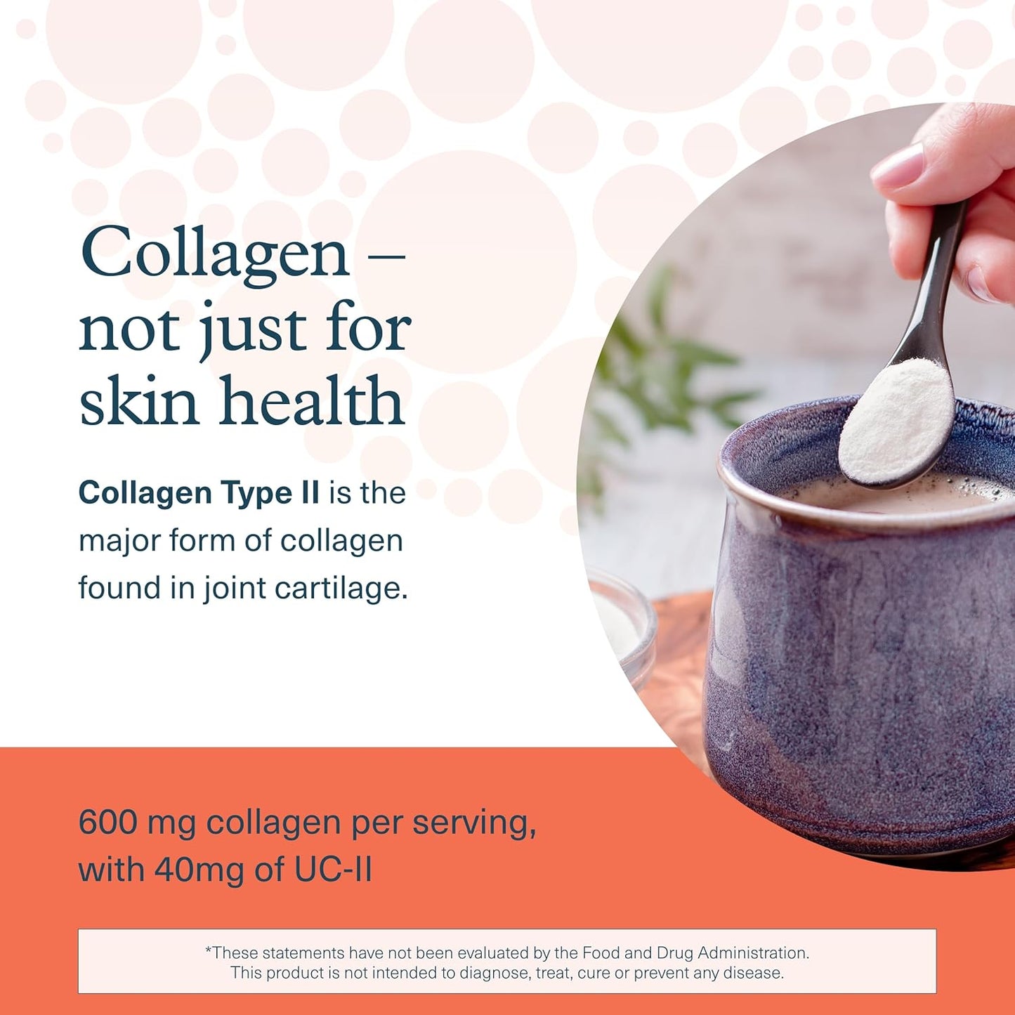 Joint Support Supplement with UC-II Collagen, Boswellia, Ginger & Turmeric - Men & Women - 60 Tablets - Dairy, Soy & Gluten Free