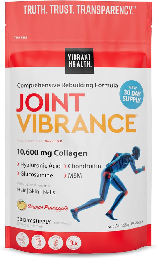 Joint Vibrance: Comprehensive Support for Joint and Cartilage Health, 30 Servings