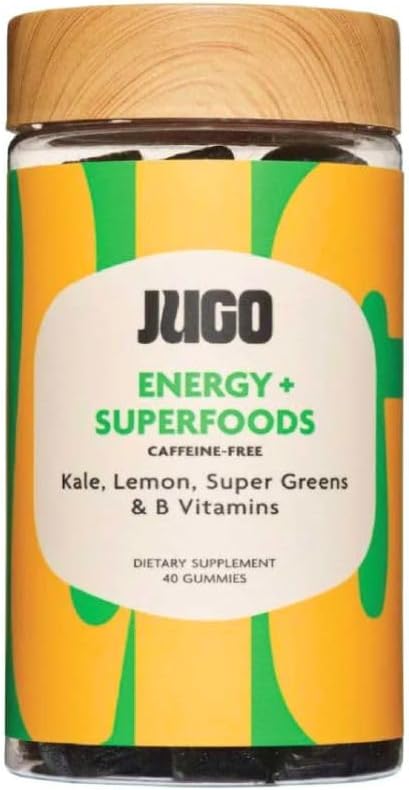 JUGO LLC Superfood Energy Gummies - 40 Count Pack