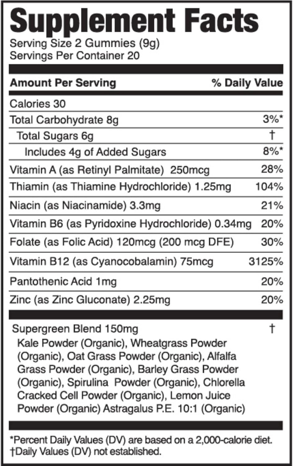JUGO Superfoods Gummies Variety Pack - Focus, Energy, Beauty, ACV - Plant-Based, Gluten-Free, No Artificial Ingredients